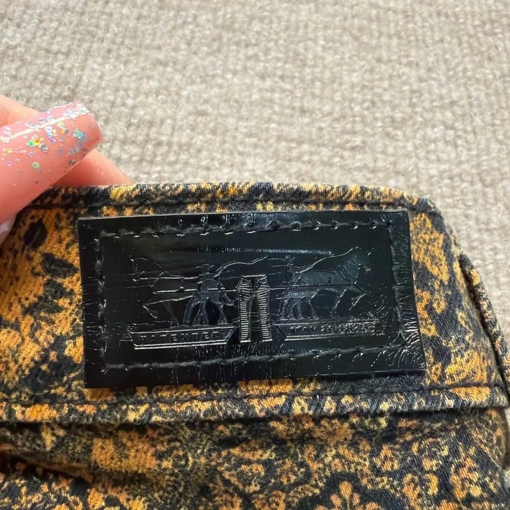Levi’s Mid Rise Skinny Brocade Tapestry Pants W30 L32 Boho Y2K 2010s 1966